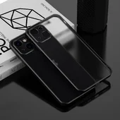 Силиконовый чехол "Electroplate" черный для iPhone 13