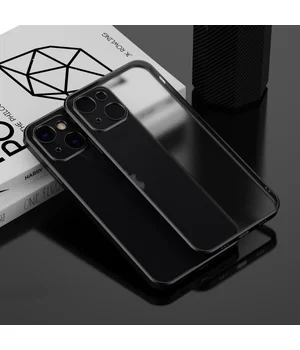 Силиконовый чехол "Electroplate" черный для iPhone 13 Силиконовый чехол "Electroplate" черный для iPhone 13