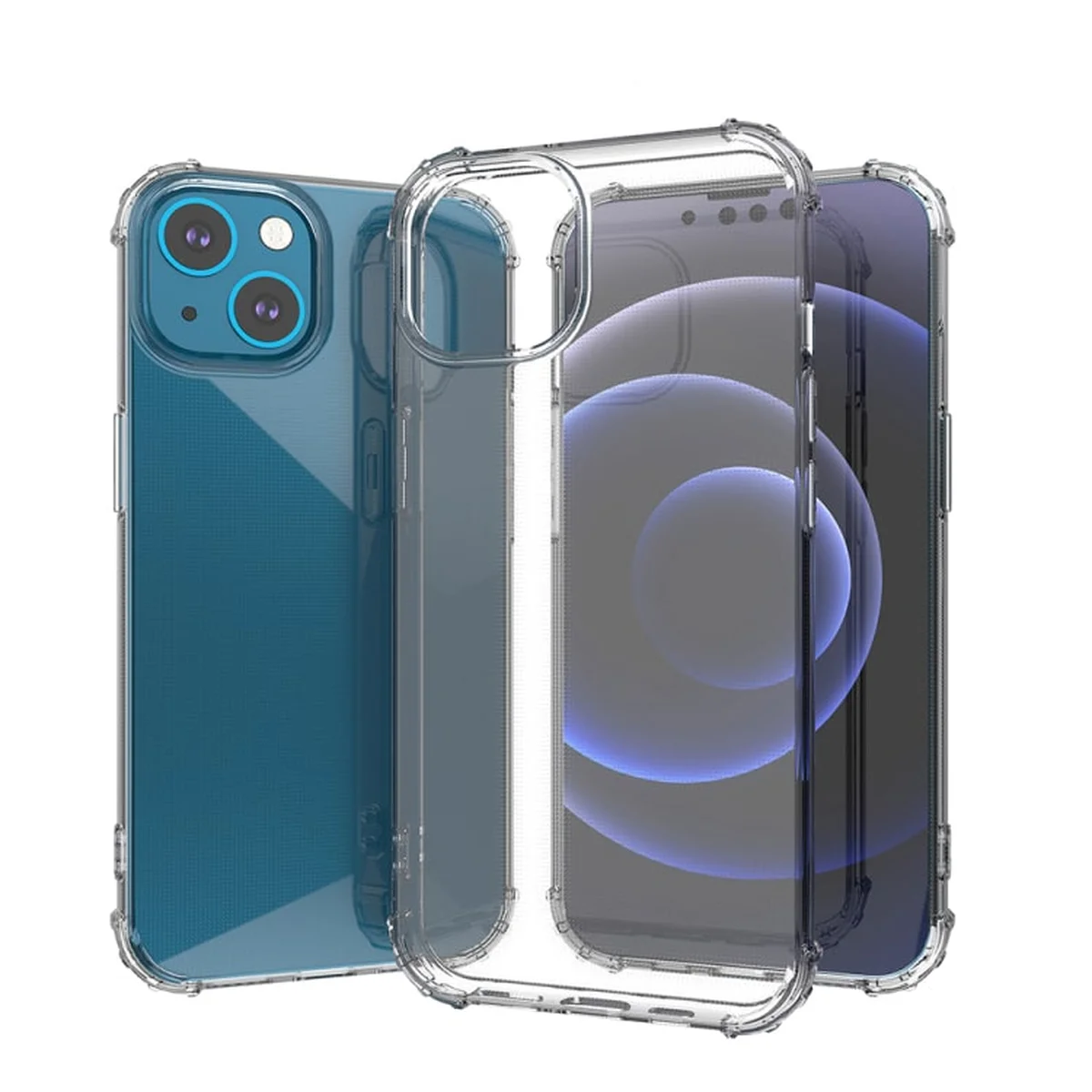 Силіконовий чохол "iDAY" прозорий протиударний для iPhone 13