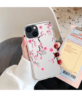 Силіконовий чохол "Flowers" №2 для iPhone 13