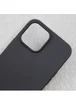 Чохол "Matt" силіконовий для iPhone 13 Pro Max чорний