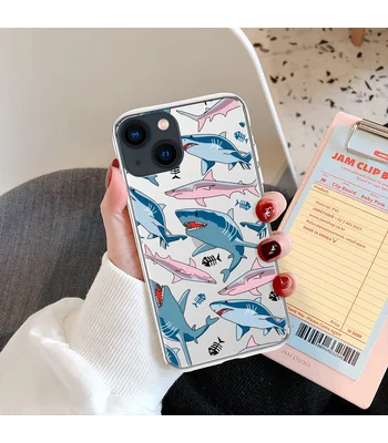 Силиконовый чехол "Shark" №2 для iPhone 13