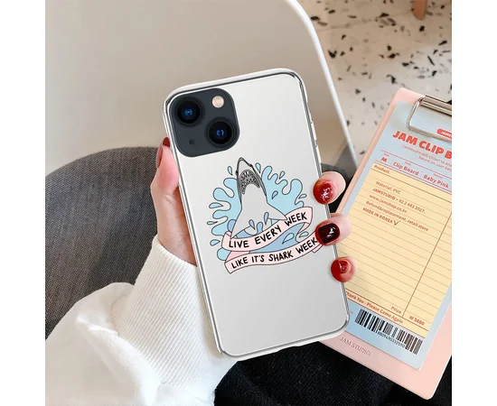 Силіконовий чохол "Shark" №1 для iPhone 13