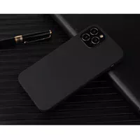 Чехол "Matt" силиконовый для iPhone 13 Pro черный