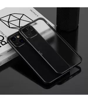 Силиконовый чехол "Electroplate" черный для iPhone 13 Силиконовый чехол "Electroplate" черный для iPhone 13