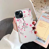 Силіконовий чохол "Flowers" №2 для iPhone 13