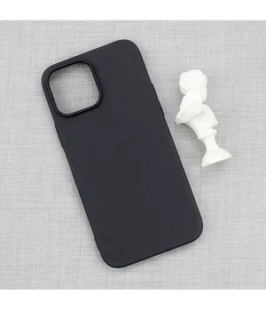 Чохол "Matt" силіконовий для iPhone 13 Pro чорний