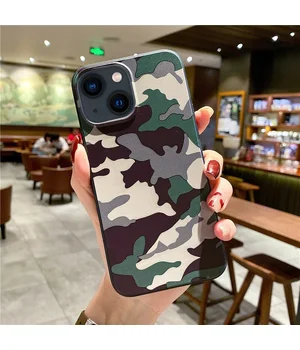 Силиконовый чехол "Camouflage" зеленый для iPhone 13 Mini Силиконовый чехол "Camouflage" зеленый для iPhone 13 Mini