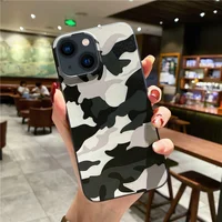 Силіконовий чохол "Camouflage" сірий для iPhone 13