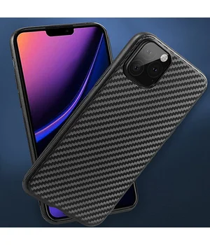Силиконовый чехол "Carbon Fiber" черный для iPhone 13 Pro Силиконовый чехол "Carbon Fiber" черный для iPhone 13 Pro