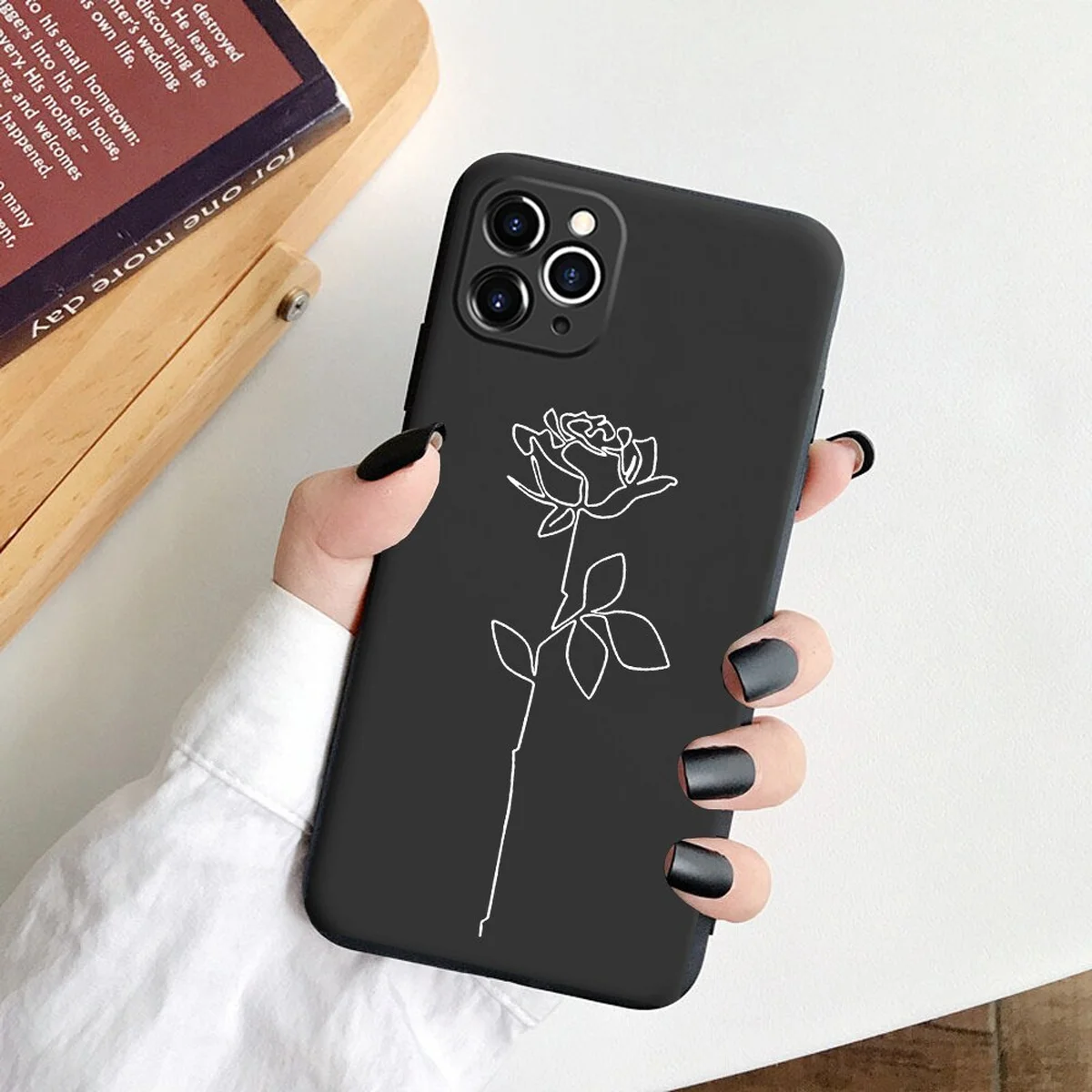 Силиконовый чехол "Max Shell" Rose для iPhone 13 Pro
