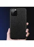 Силиконовый чехол "Carbon Fiber" черный для iPhone 13 Pro Max