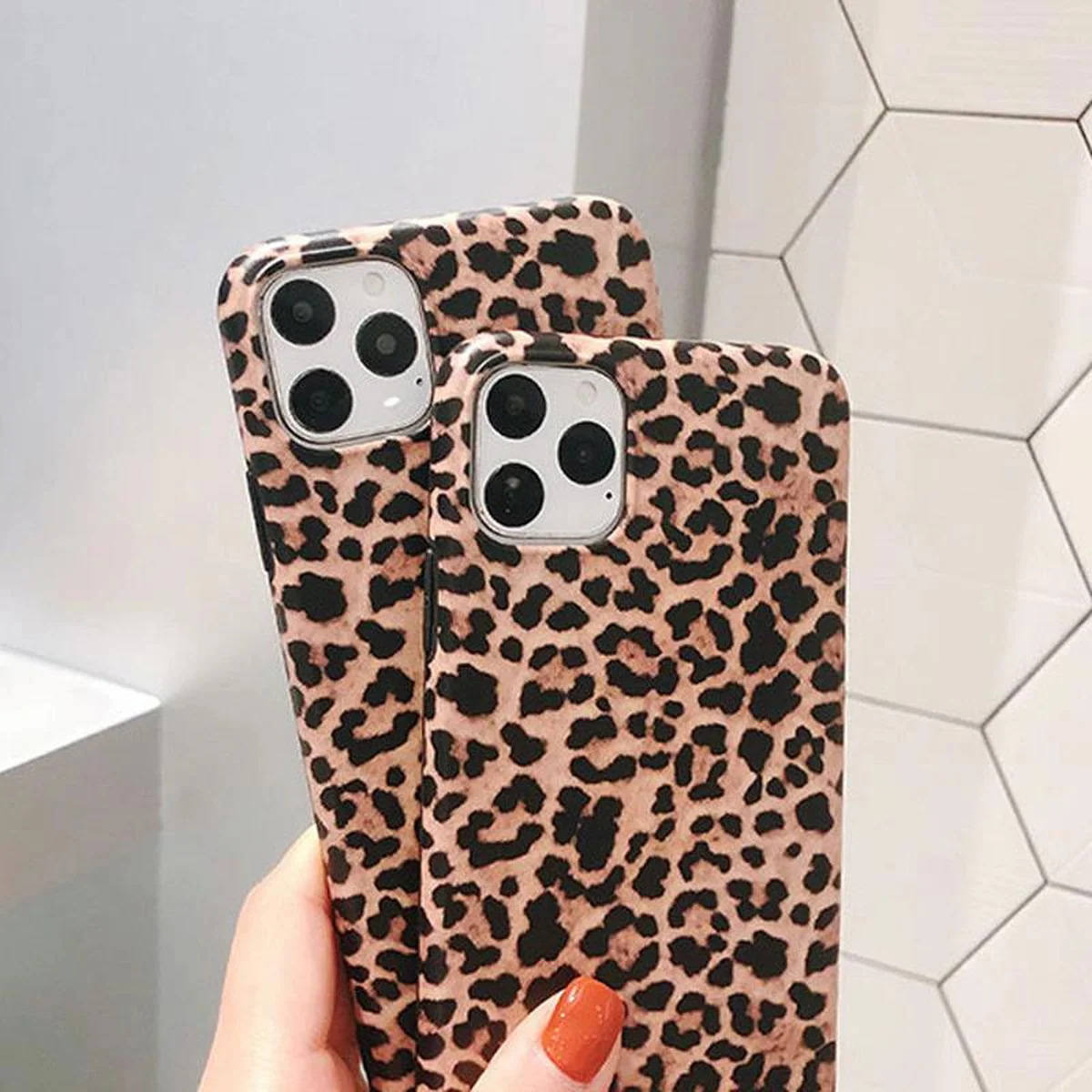 Силиконовый чехол "Leopard" для iPhone 12 Pro / 12