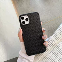 Силиконовый чехол "Weaving" черный для iPhone 13 Pro Max