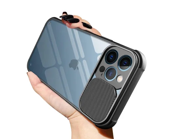 Чехол "Camshield" со шторкой для iPhone 12 Pro черный