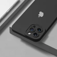 Силіконовий чохол "Luxury Soft Matte" чорний для iPhone 13 Pro