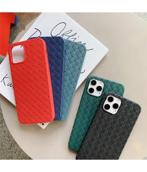 Силіконовий чохол "Weaving" червоний для iPhone 13 Pro