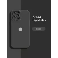 Силіконовий чохол "Luxury Soft Matte" чорний для iPhone 13 Pro