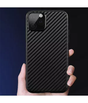 Силиконовый чехол "Carbon Fiber" черный для iPhone 13 Pro Max Силиконовый чехол "Carbon Fiber" черный для iPhone 13 Pro Max