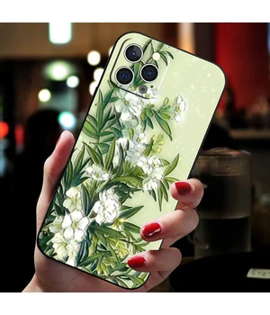 Силиконовый 3D чехол "Relief Flower" №3 для iPhone 13 Pro Силиконовый 3D чехол "Relief Flower" №3 для iPhone 13 Pro