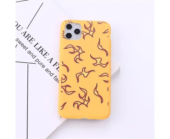 Силіконовий чохол "Flame" №1 для iPhone 13 Pro