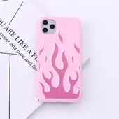Силиконовый чехол "Flame" №2 для iPhone 13 Pro