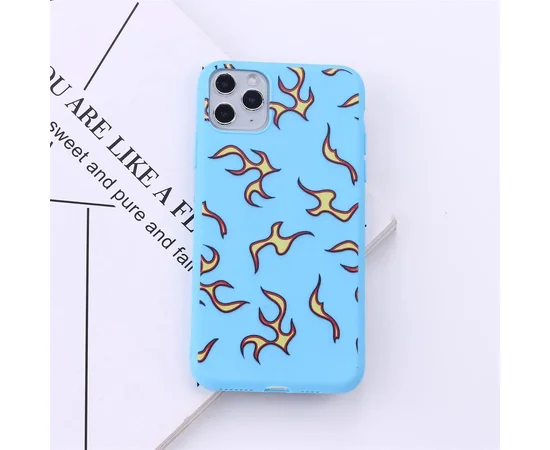 Силиконовый чехол "Flame" №3 для iPhone 13 Pro