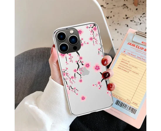 Силиконовый чехол "Flowers" №2 для iPhone 13 Pro