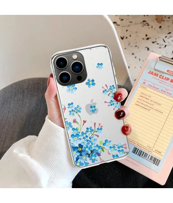 Силіконовий чохол "Flowers" №3 для iPhone 13 Pro Силіконовий чохол "Flowers" №3 для iPhone 13 Pro