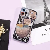 Силіконовий чохол "Heart Letter" для iPhone 13 Pro