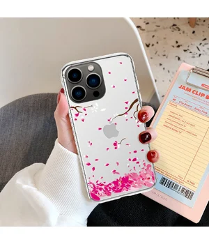 Силиконовый чехол "Flowers" №1 для iPhone 13 Pro