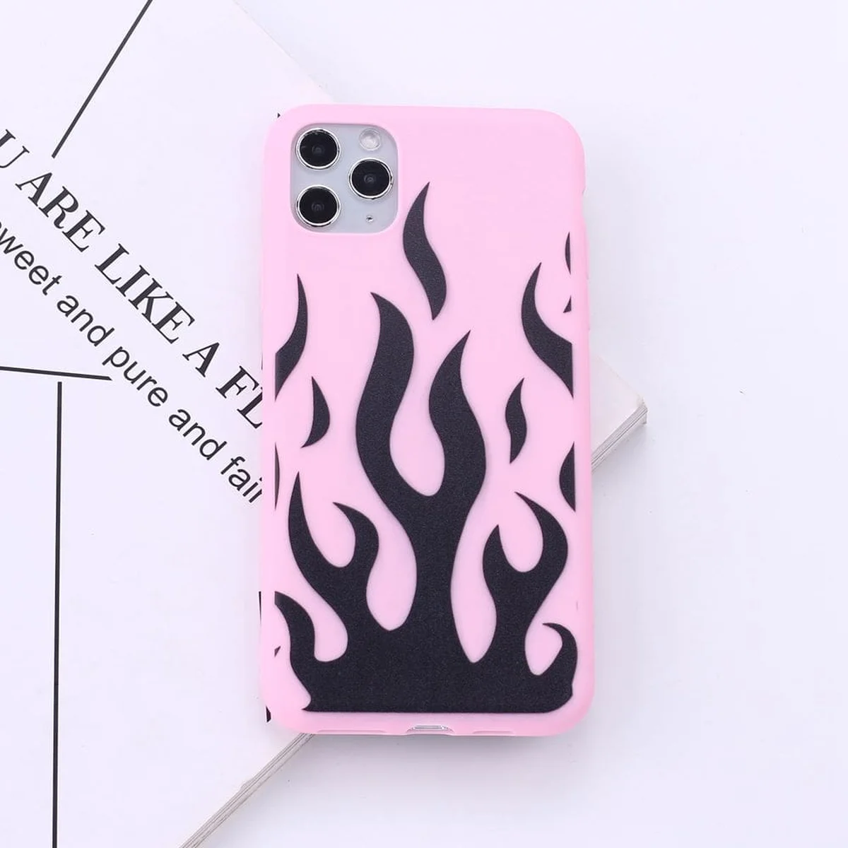 Силиконовый чехол "Flame" №8 для iPhone 13 Pro