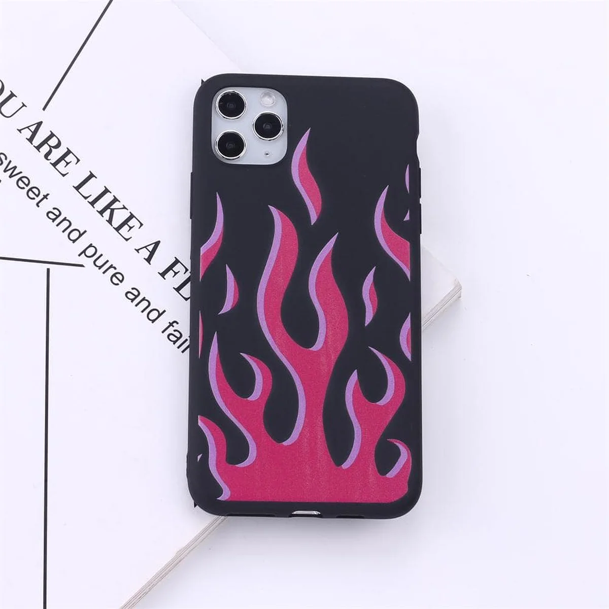 Силиконовый чехол "Flame" №10 для iPhone 13 Pro