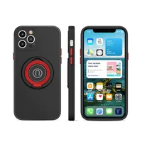 Силиконовый чехол "Magnetic" черный  для iPhone 12 Pro