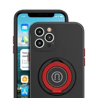 Силиконовый чехол "Magnetic" черный  для iPhone 12 Pro