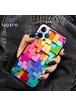 Силиконовый чехол "Colorful Block" для iPhone 13 Pro