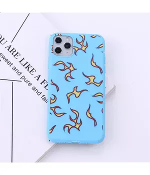 Силиконовый чехол "Flame" №3 для iPhone 13 Pro