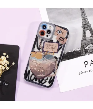 Силіконовий чохол "Heart Letter" для iPhone 12 Pro