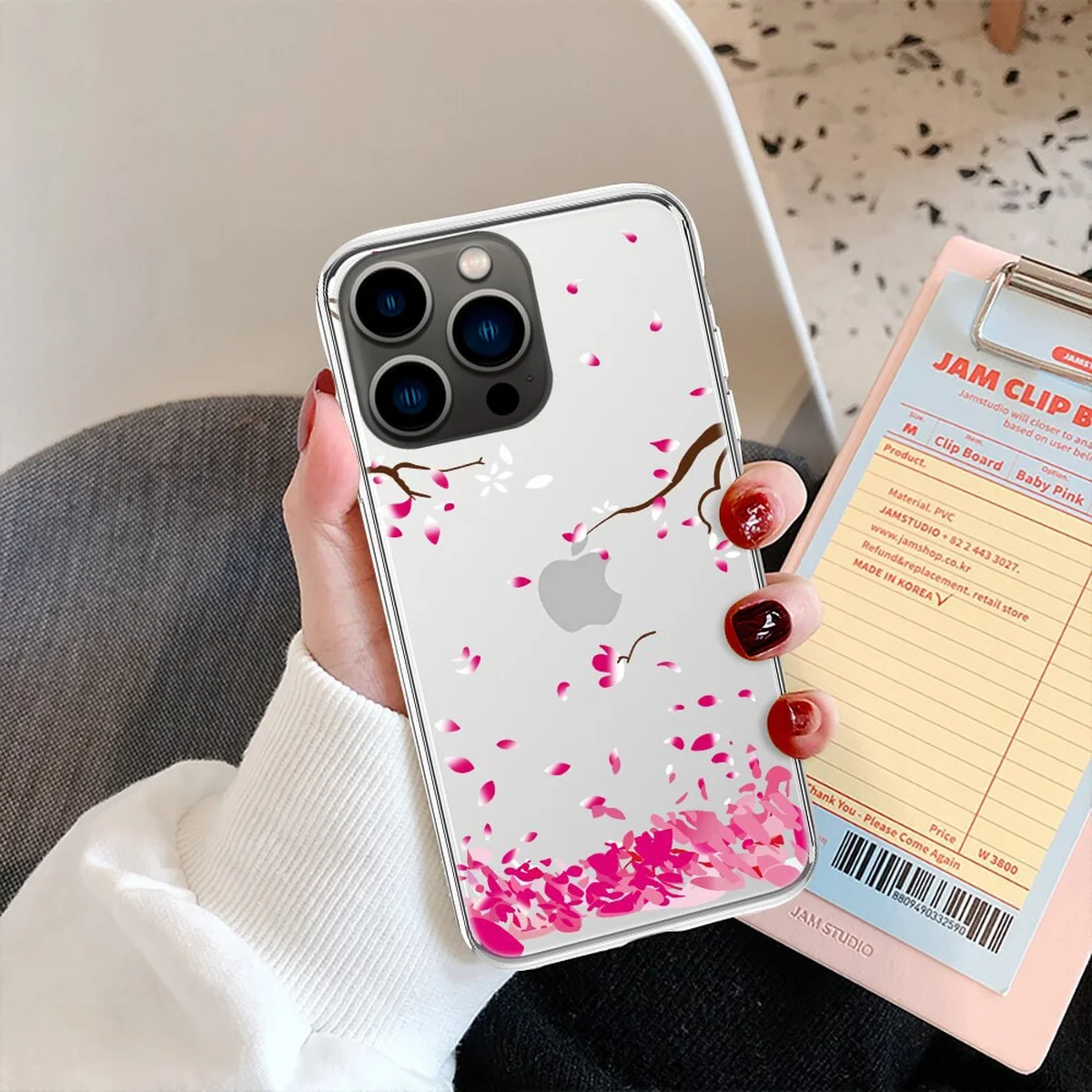 Силіконовий чохол "Flowers" №1 для iPhone 13 Pro