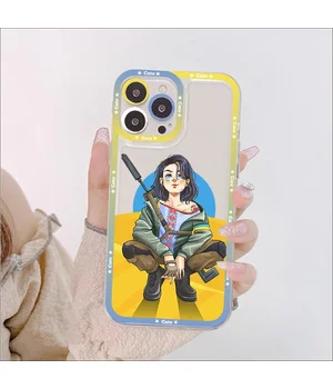 Силіконовий чохол "Cute" Warrior girl для iPhone 13 Pro Max