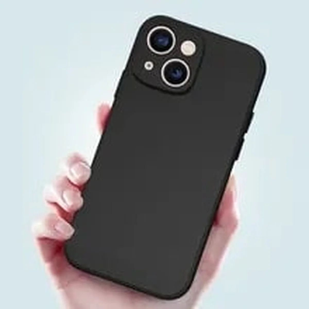 Силіконовий чохол "Silicone Soft" для Apple iPhone 14 / 13 Чорний