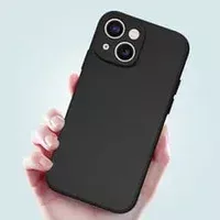 Силиконовый чехол "Silicone Soft" для Apple iPhone 14 / 13 Черный
