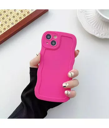 Силіконовий чохол "Candy Wavy" для Apple iPhone 14 Plus Рожевий Силіконовий чохол "Candy Wavy" для Apple iPhone 14 Plus Рожевий