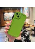 Силиконовый чехол "Candy Wavy" для Apple iPhone 14 / 13 Зеленый