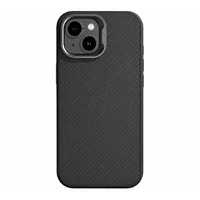 TPU+PC чехол "KEVLAR STYLE" with MagSafe для Apple iPhone 14 / 13 Черный