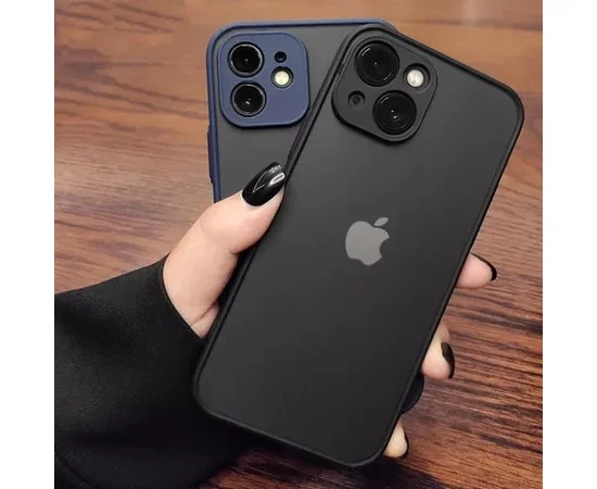 Силиконовый чехол "Armor Matte Cover" для iPhone 14 Синий