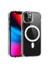 Силиконовый чехол "JASTER" with MagSafe для iPhone 15 Plus Прозрачный