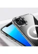 Силіконовий чохол "JASTER" with MagSafe для iPhone 14 Plus Прозорий