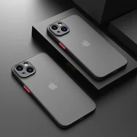 Силиконовый чехол "Armor Matte Cover" для iPhone 15 Черный
