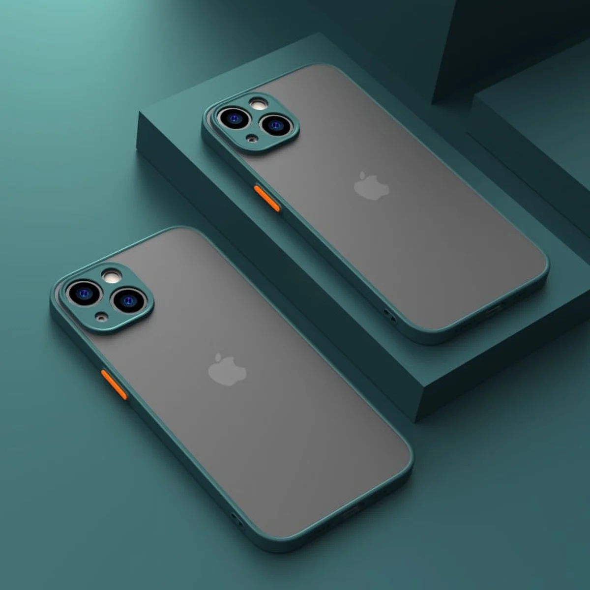 Силиконовый чехол "Armor Matte Cover" для iPhone 14 Зеленый